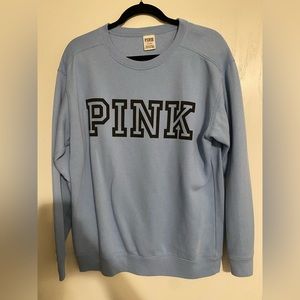 Victoria Secret Baby Blue Sweat Shirt